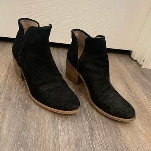 BP Black Suede Booties